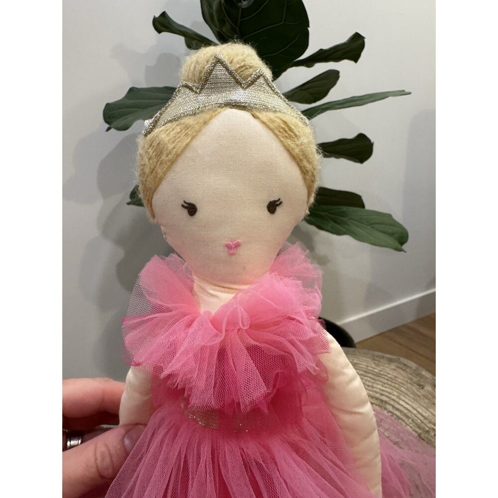 Mon Ami Princess Sophia Soft Doll Plush Ballerina Pink 22” Tulle Tutu - Picture 5 of 10